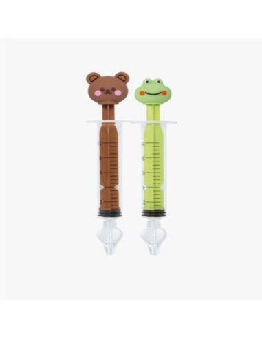 Jeringa Nasal Careyou baby rana/osito. 2 unidades. 2
