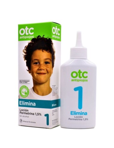 OTC Loción permetrina al 1,5% . 200 ml