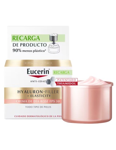 Eucerin Hyaluron-Filler + Elasticity Crema Día Rosé FPS...