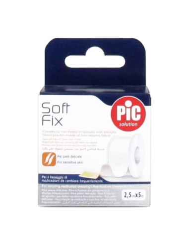 Esparadrapo Pic Classic Fix Tejido Color Blanco