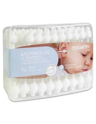 Aposan Bastoncillos Bebe 50U