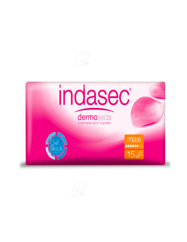 INDASEC MAXI COMPRESA PERDIDAS LEVES 15 ABSORB