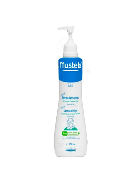 MUSTELA BEBE GEL DERMOLIMPIADOR 500 ML