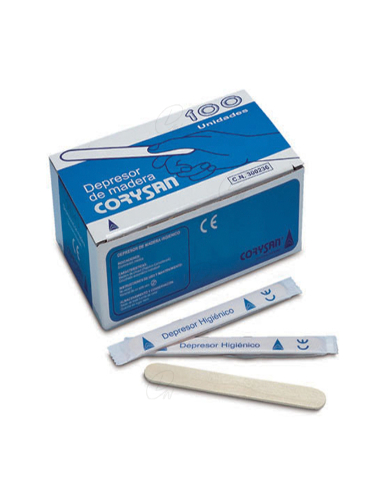 DEPRESORES DE MADERA 100 U