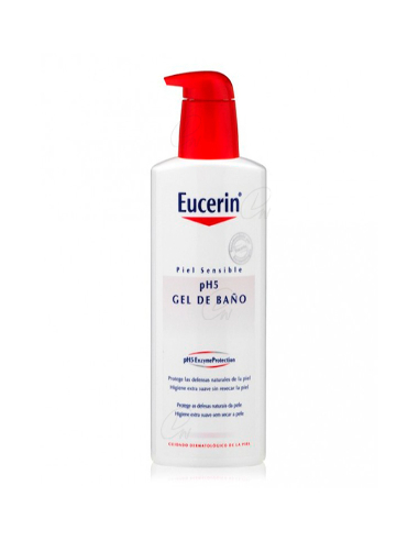 EUCERIN PIEL SENSIBLE PH-5 GEL DE BAÑO 1 L