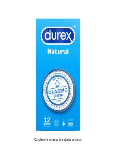 DUREX NATURAL PLUS 12 U