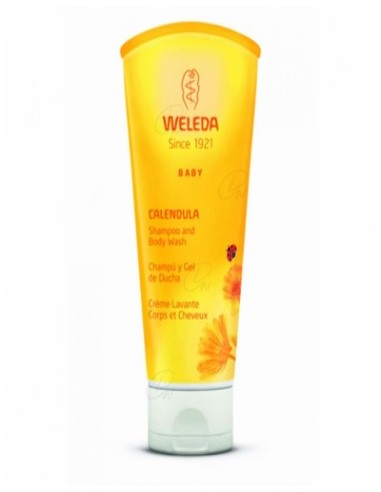 WELEDA CHAMPU Y GEL DE DUCHA CALENDULA 200 ML