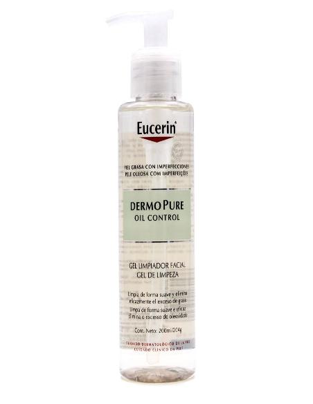 dermo pure oil control gel limpiador facial 200ml