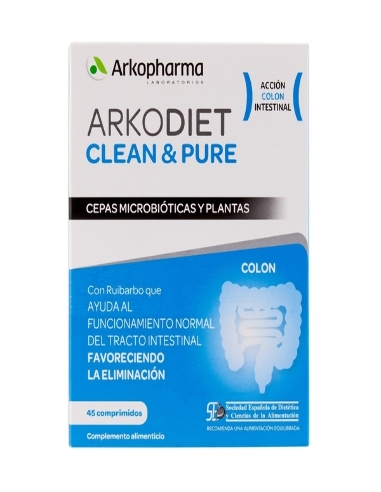 Arkodiet Clean & Pure 45 Comprimidos