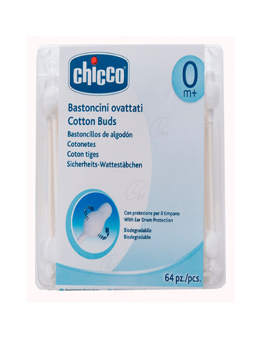 BASTONCILLOS SEGURIDAD COTTON NET 63 UNI