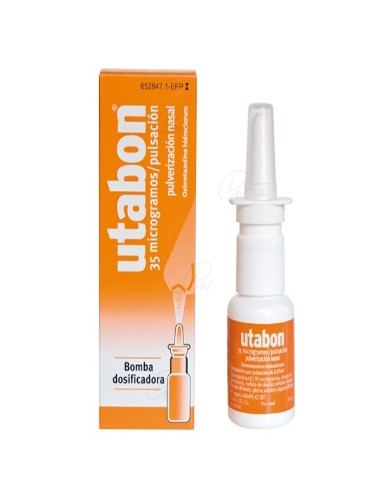 UTABON 0,5 mg/ml SOLUCION PARA PULVERIZACION NASAL CON...