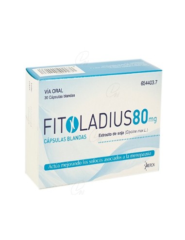 FITOLADIUS 80 mg CAPSULAS BLANDAS, 30 cápsulas