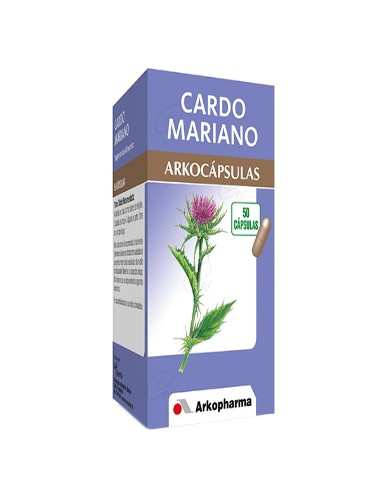 ARKOCAPSULAS CARDO MARIANO 300 mg CAPSULAS DURAS, 50...
