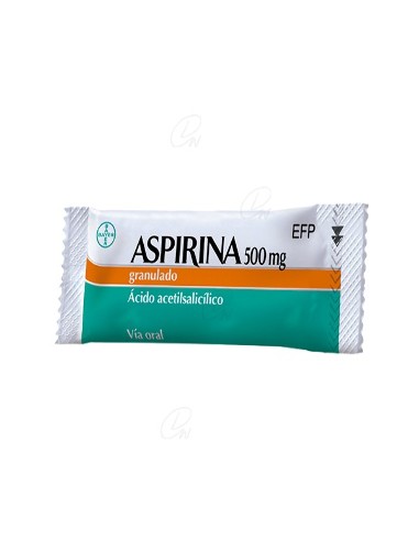 ASPIRINA 500 MG 2 SOBRES GRANULADO