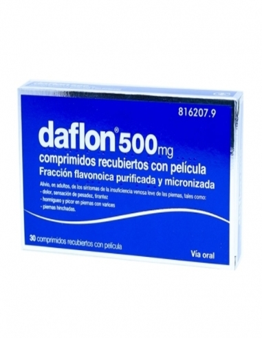 DAFLON 500 500 MG 30 COMPRIMIDOS RECUBIERTOS