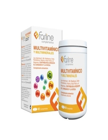 FARLINE MULTIVITAMINICO. 60 COMPRIMIDOS